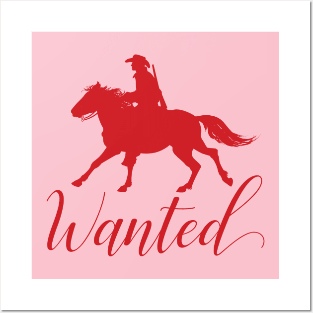 Cute Red Dead Redemption ♥ Wanted Wall Art by FalconArt